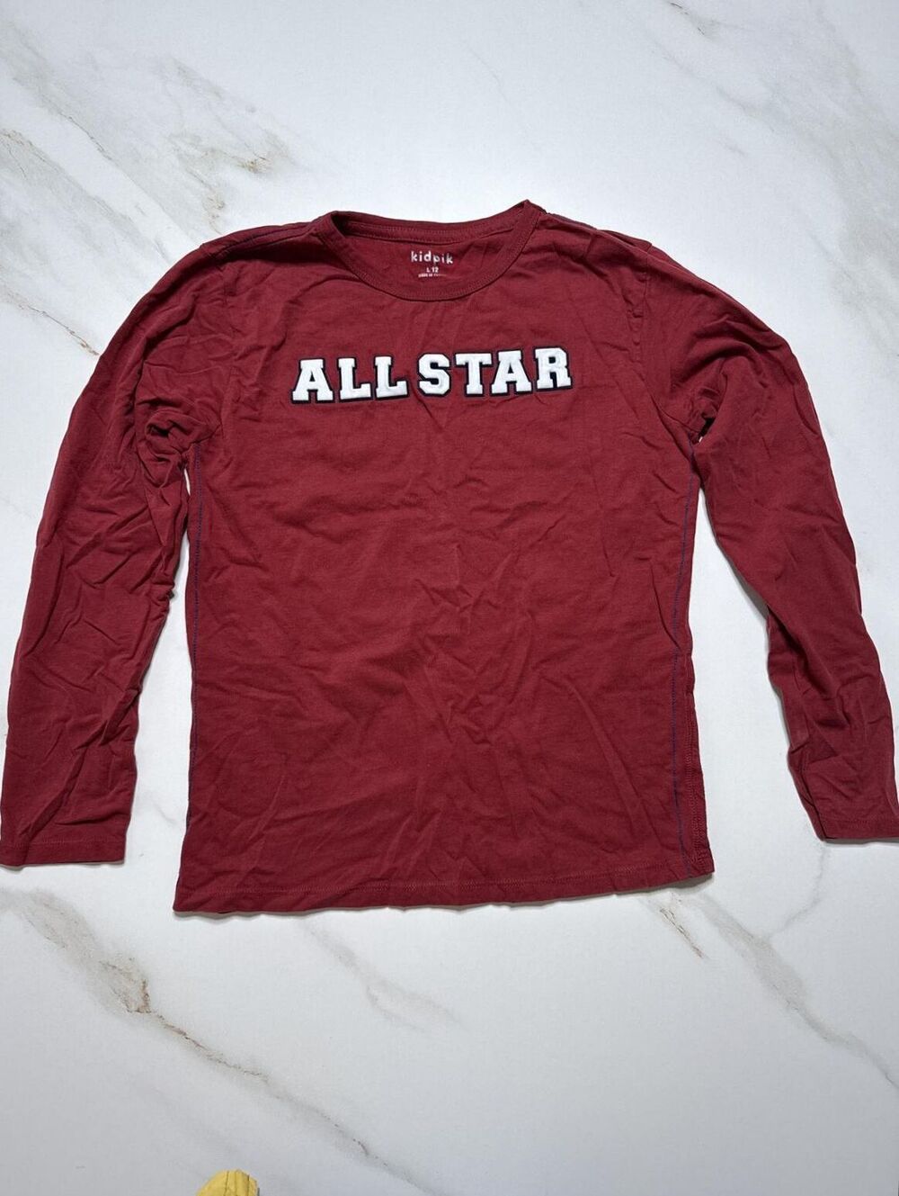 Kidpik Long Sleeve All Star Logo Shirt - Kids Large